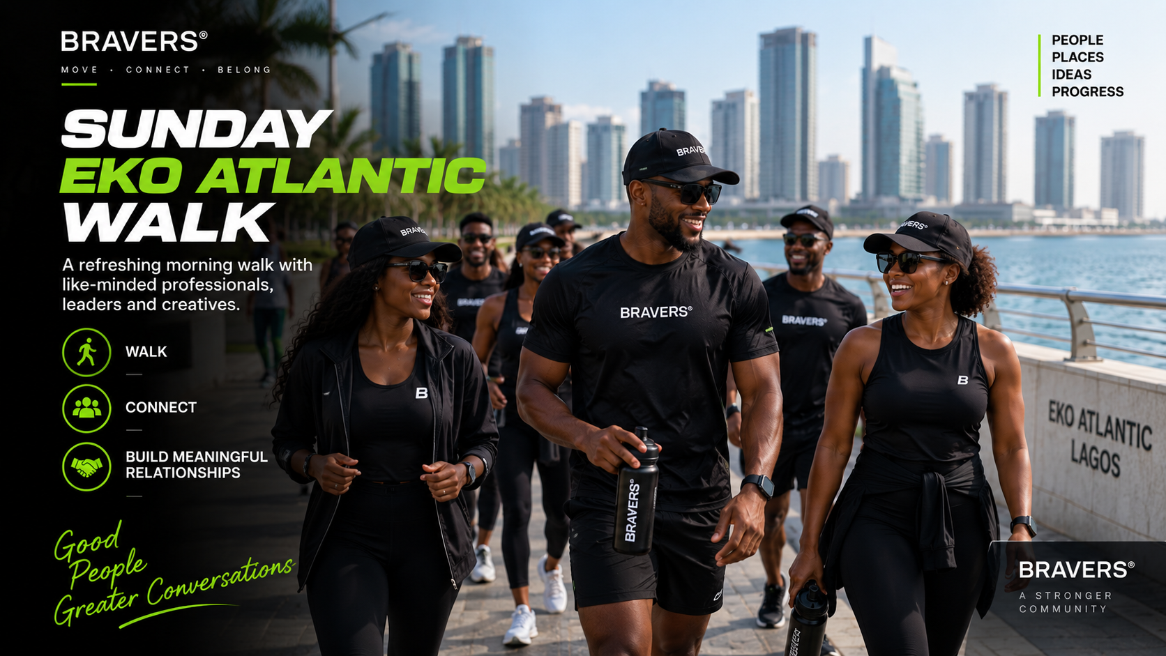 Sunday Eko Atlantic Walk
